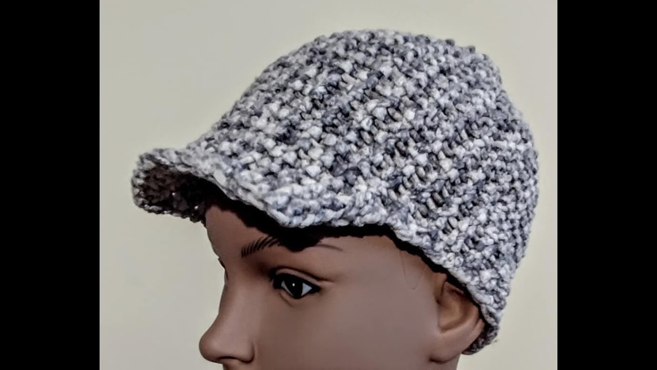 Visor Brim  Hat Loom Knit