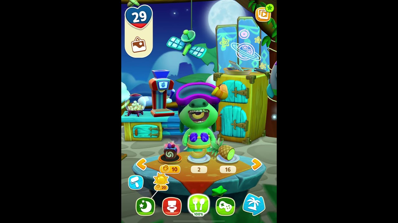 Mt Talking Hanks Island Gameplay - Twinkle Twinkle Little Stars