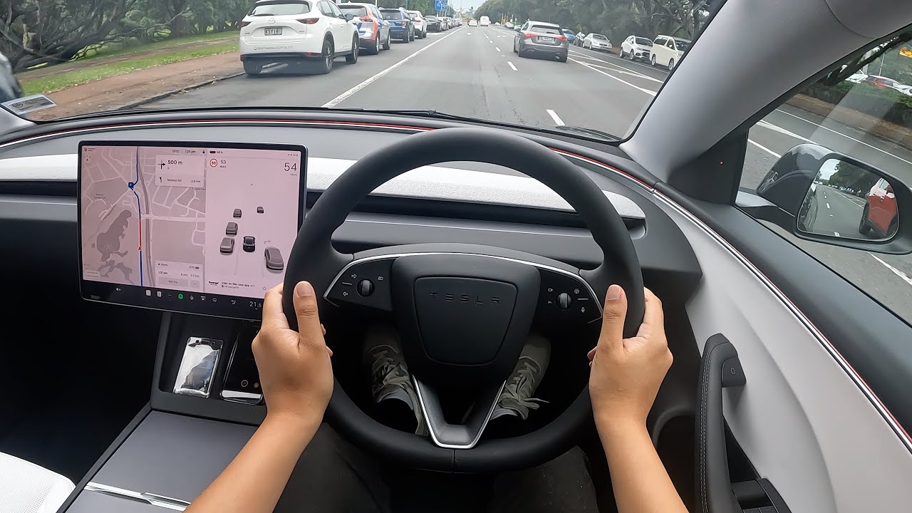 Tesla Model 3 Highland | 279HP Single Motor RWD | POV Test Drive 4K