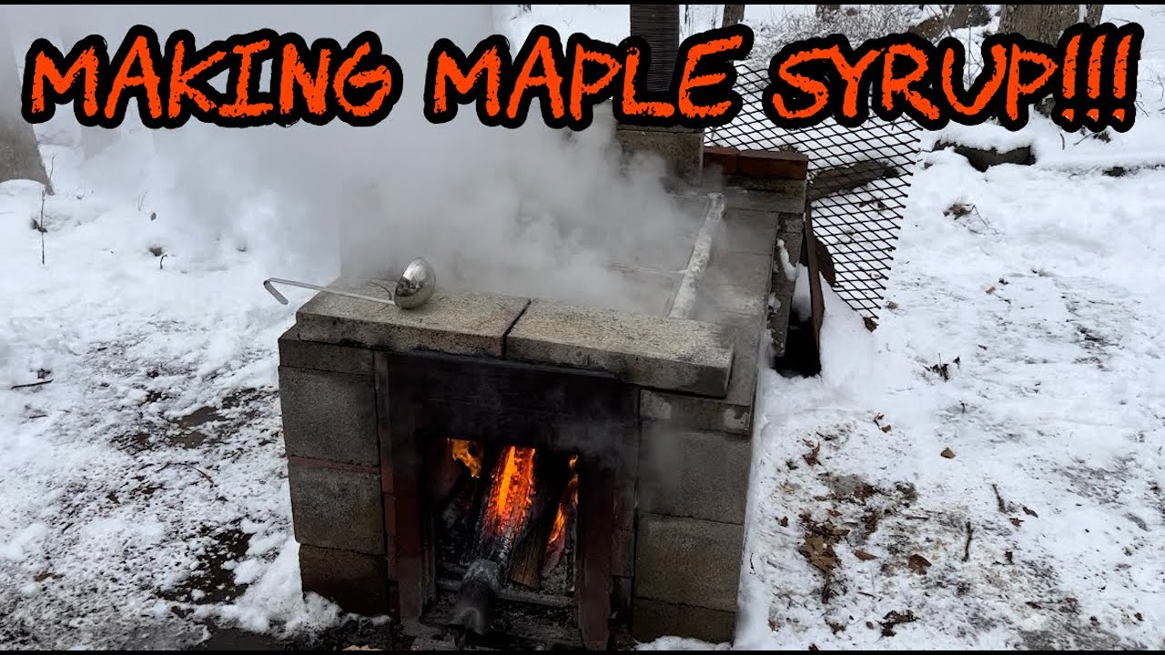 #194 Making Maple Syrup: Homemade Sap Evaporator