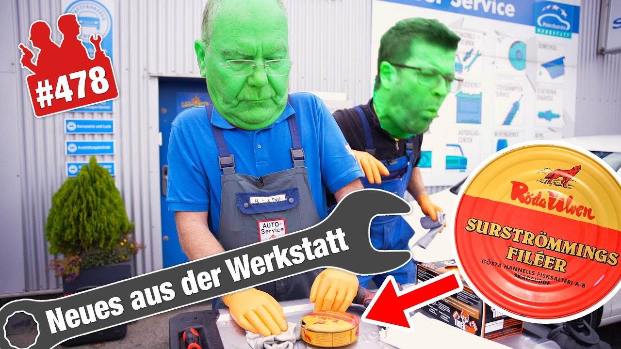 SURSTRÖMMING! Wir machen den Fisch auf!! 🤢😫 | Zahnriemen in falschem Öl (Citroen Berlingo)!! 😡