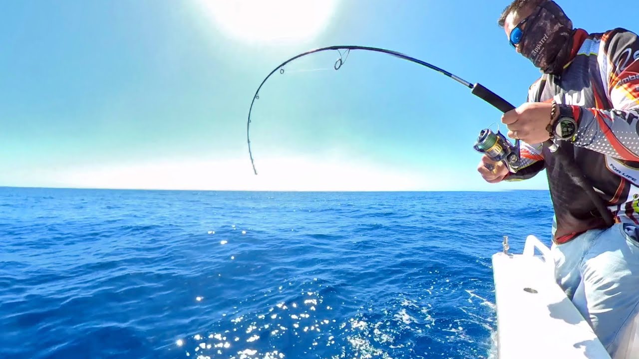 Big fish success off Marion Bay in the Razerline.