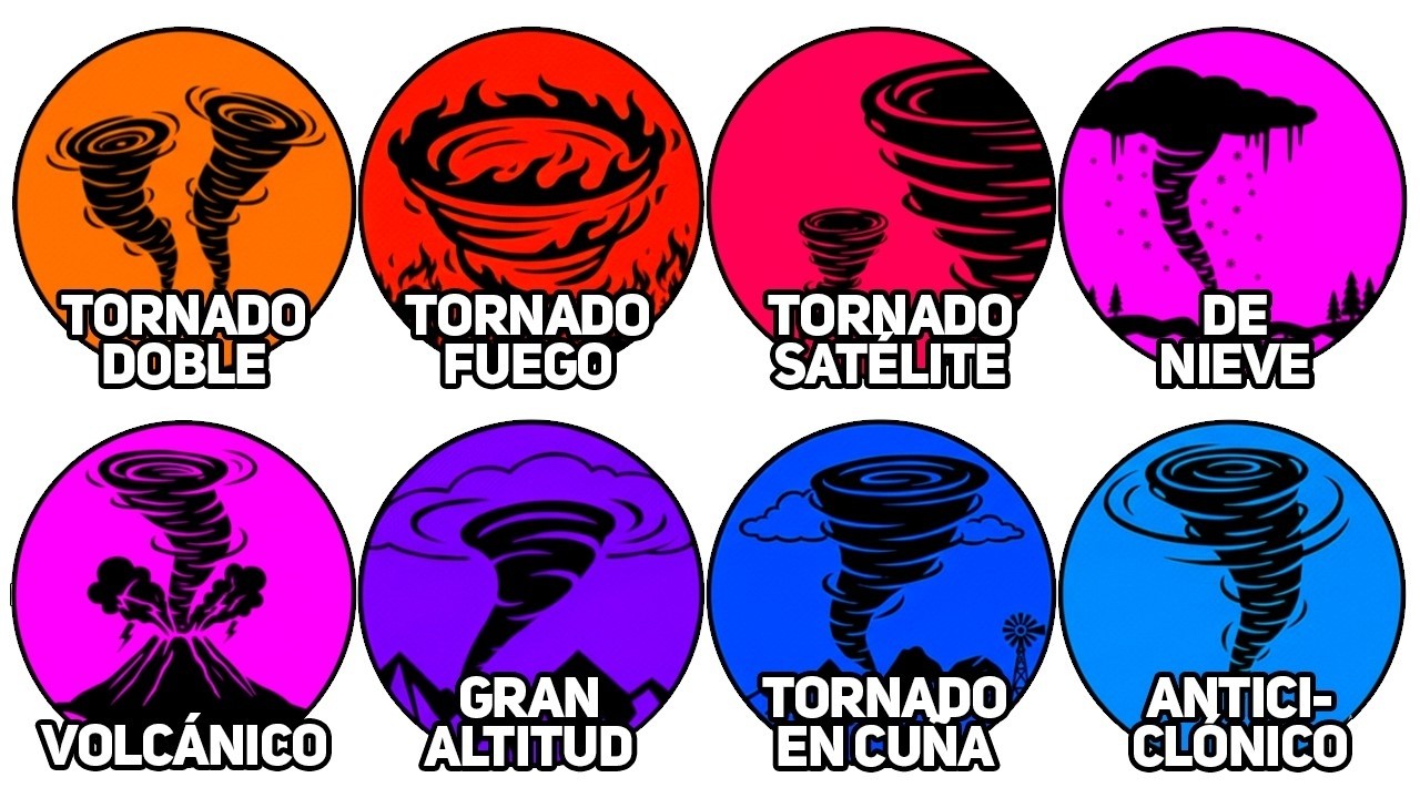 Todos los Tipos de Tornado Explicados