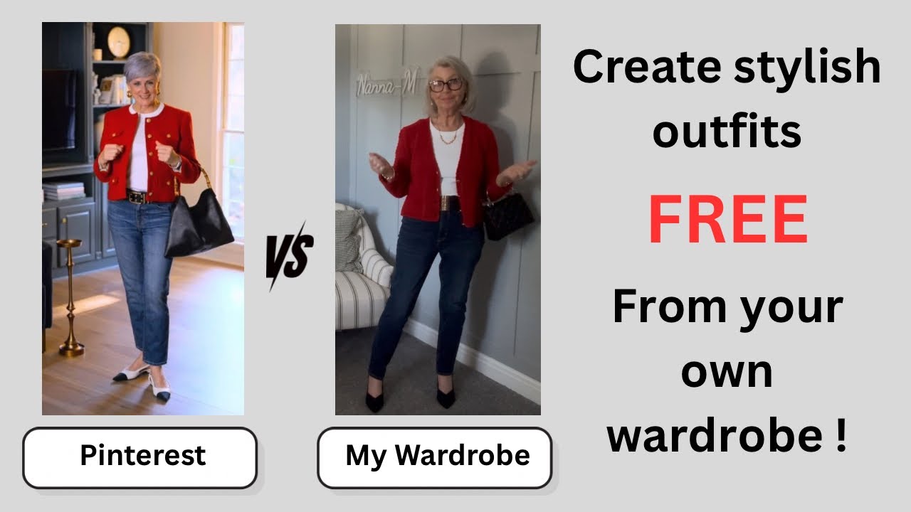 “How to Use Pinterest to Create Stylish Outfits from Your Own Wardrobe — No Spending Needed” 💷❌