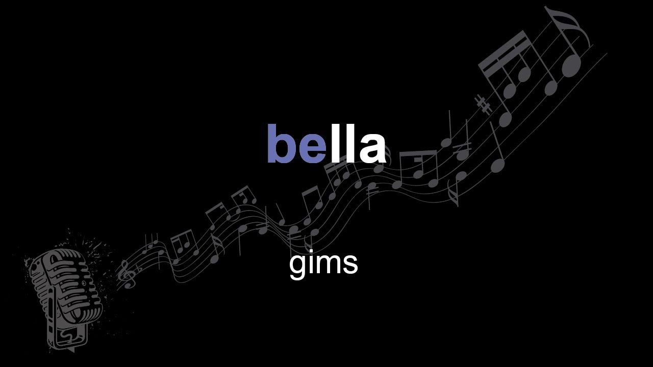 gims | bella | lyrics | paroles | letra |