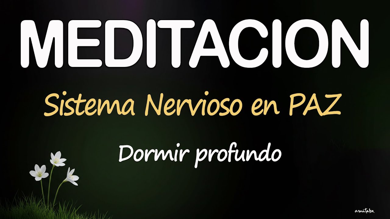🌿MEDITACIÓN GUIADA para DORMIR PROFUNDO: Calma tu Sistema Nervioso y logra una RELAJACIÓN TOTAL ZEN