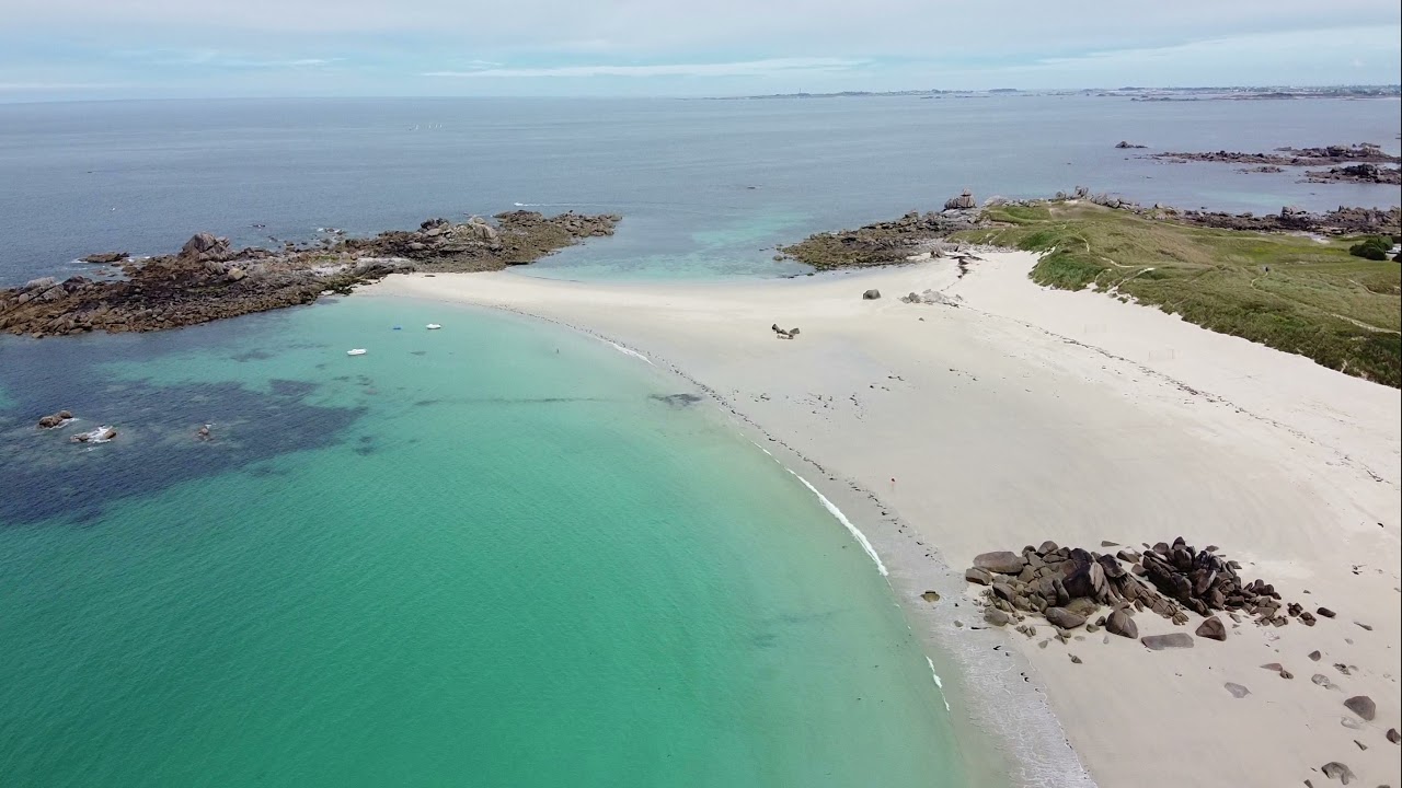 La plage des Amiets / Roscoff / Le Conquet / Phare de Kermorvan  - Bretagne - Finistere - Juin 2021