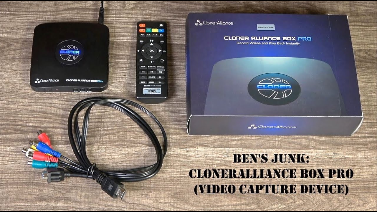 Oddity Archive: Episode 219.5 – Ben’s Junk: ClonerAlliance Box Pro (Video Capture Device)