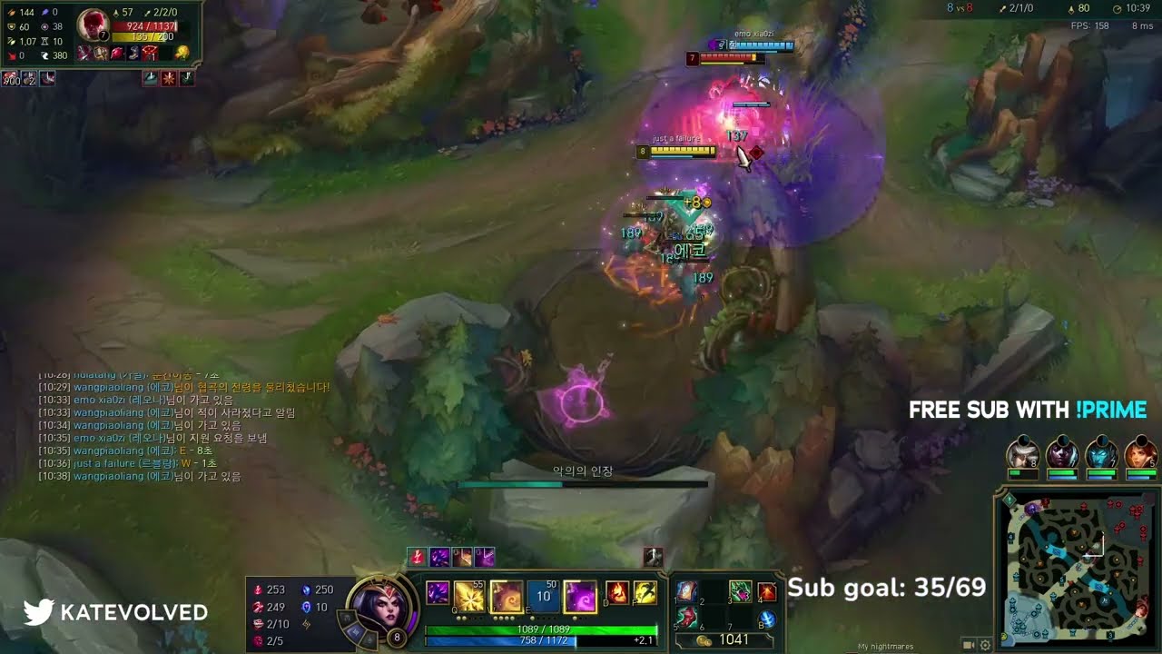 Challenger KR - LeBlanc vs Akali - KatEvolved Live VOD [4/17/2022]