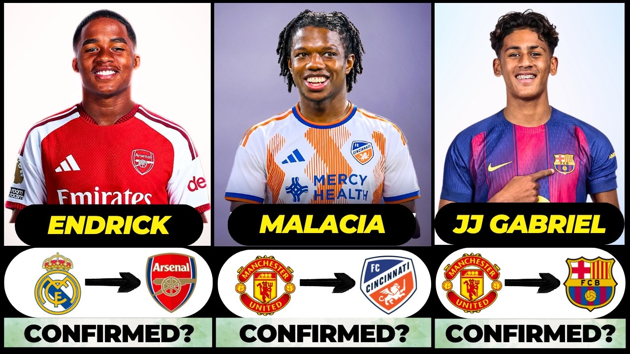 🚨 NEW CONFIRMED TRANSFERS & RUMOURS! 🚨🔥 ft. Malacia, Endrick, JJ Gabriel... etc