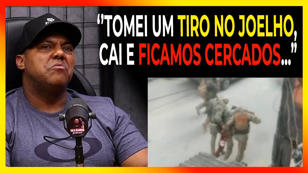 GUERRA NA FAVELA: CAVEIRA DO BOPE FOI ARRASTADO BALEADO ENQUANTO ATIRAVA