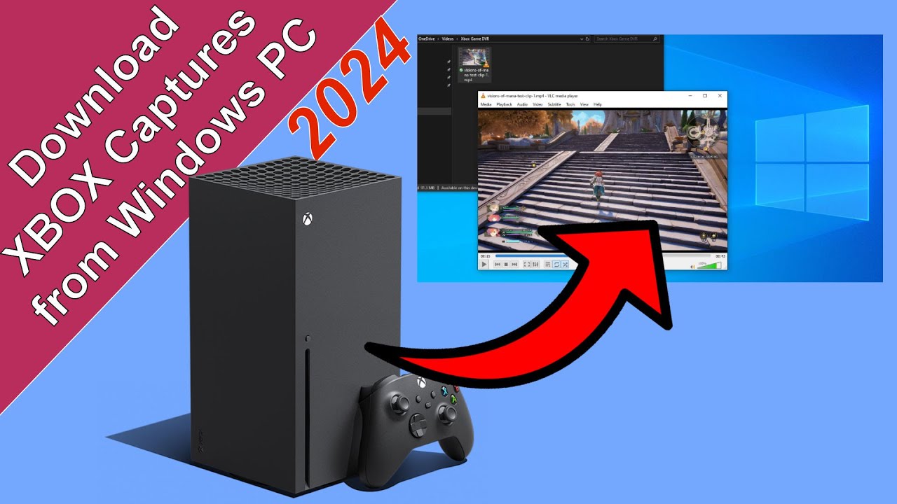 Как получить доступ к игровым клипам Xbox Series X на ПК с Windows (2024)