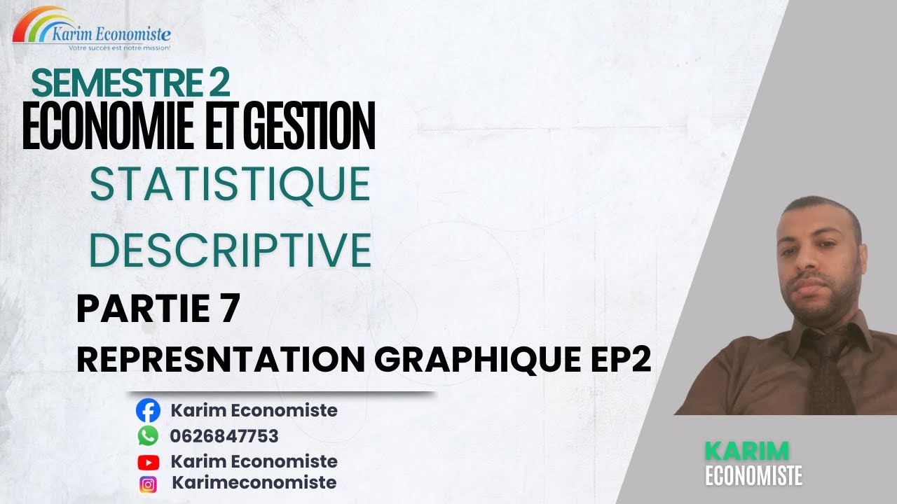 Statistiques descriptive S2 Partie 7 Représentation graphique EP2