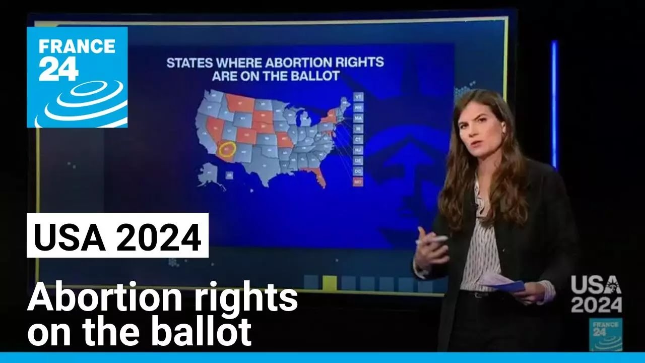 Abortion rights on the ballot in ten states and motivating voters across the US • FRANCE 24