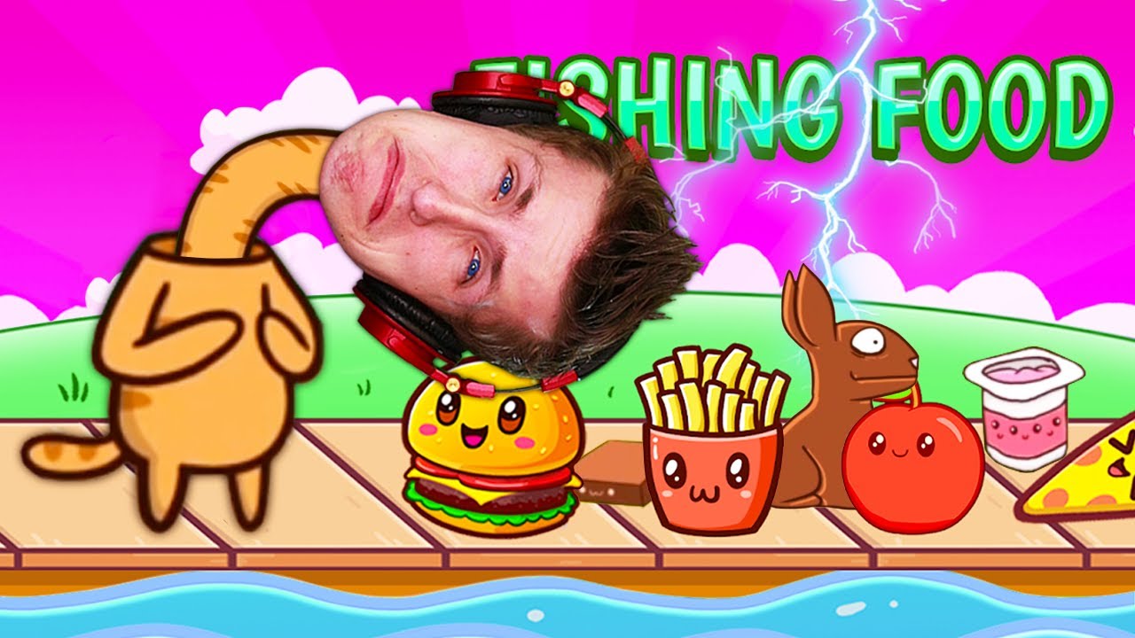 The WEIRDEST Fishing Game EVER! (Fishing Food)