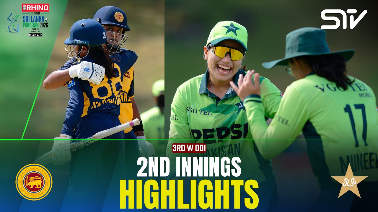 2nd Innings Highlights | Sri Lanka Women v Pakistan Women | Match 03 | ODI Series 2026 | M9l1K