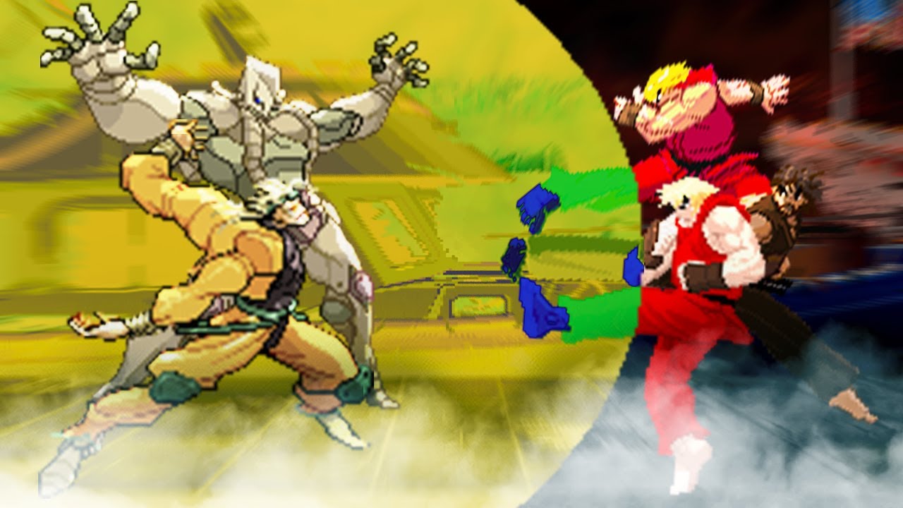 Destiny Dio Brando vs Ken Masters Team! Jojo's Bizarre Adventure vs Street Fighter