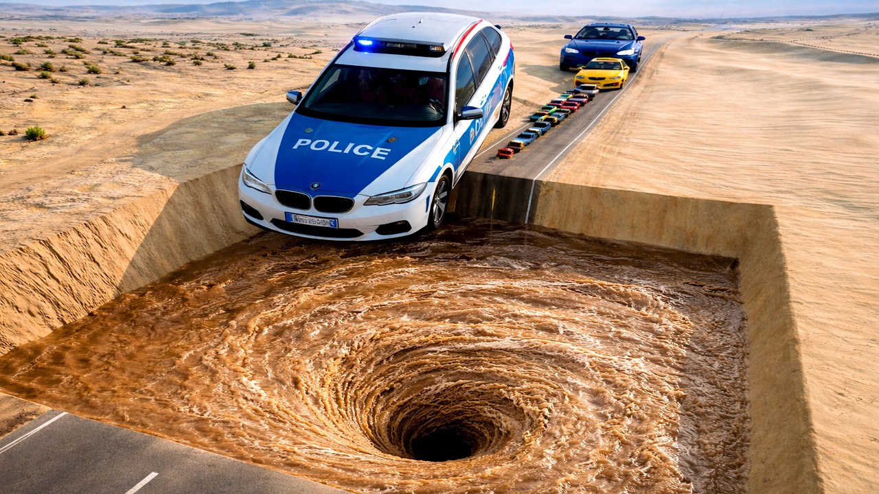 🌊 BIG & SMALL CARS vs MONSTER PIT #7 🕳️💥 | BeamNG.drive Crash Challenge | Impala BeamNG
