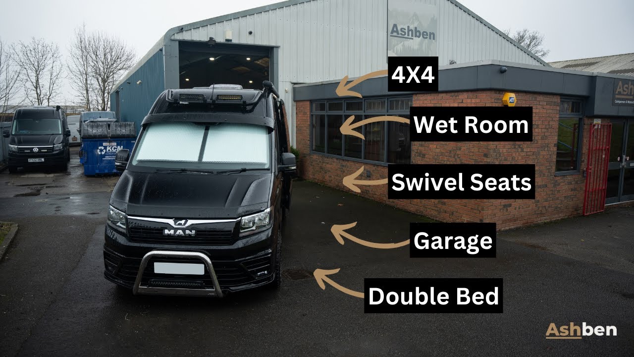 MAN TGE Camper Tour | Conversion by Ashben Conversions