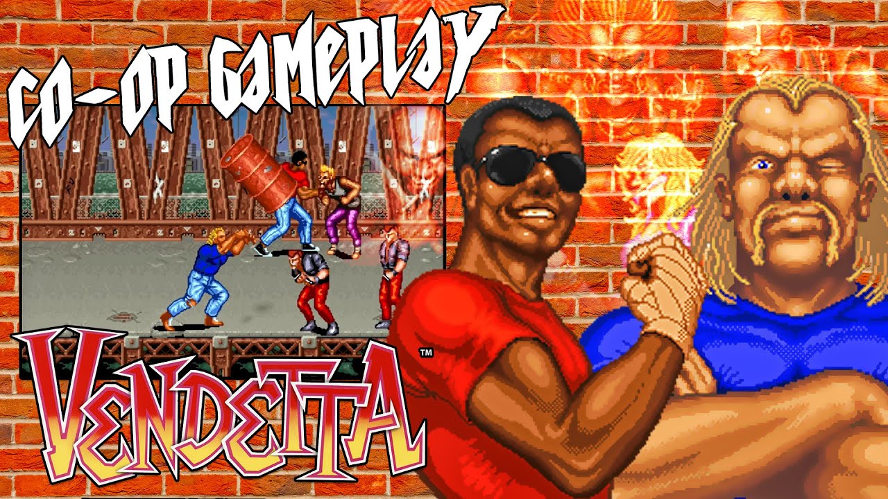 Vendetta (Arcade) - 2 Players Co-op Playthrough