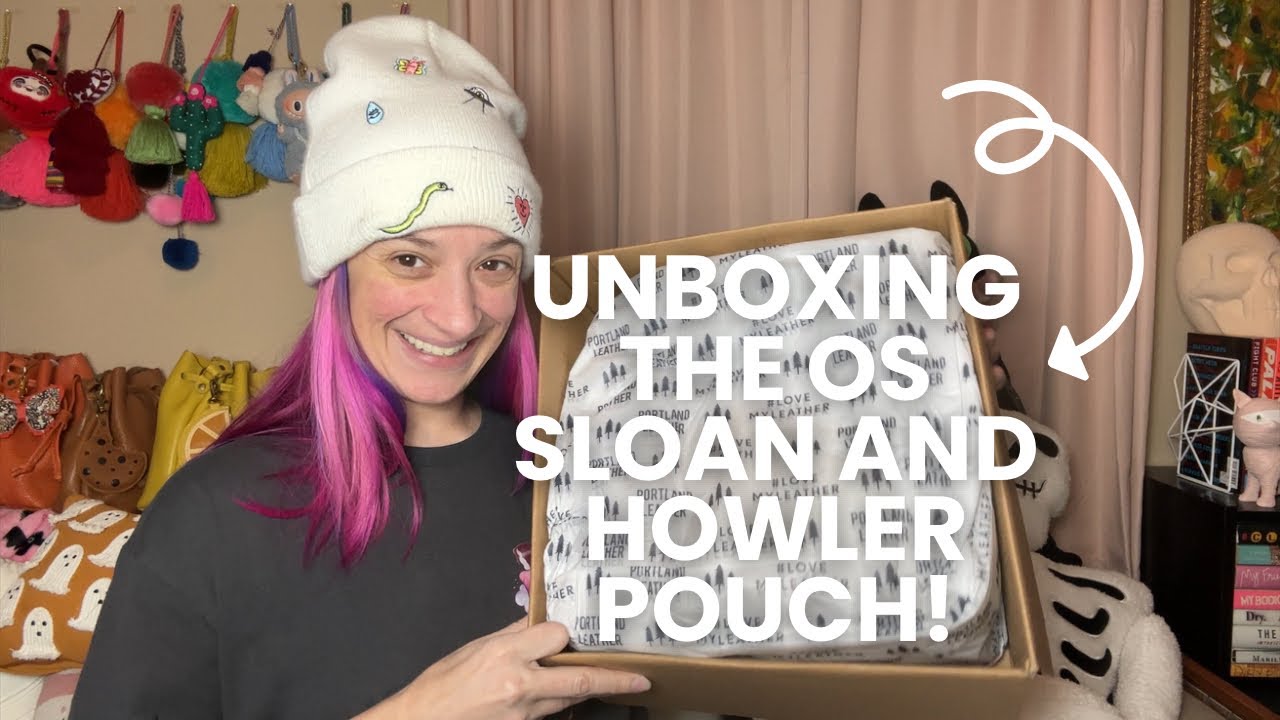 Распаковка ОС Sloan от Portland Leather Goods (со сравнением с маленьким и большим Sloan!)