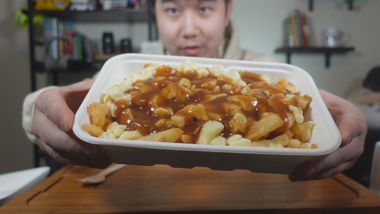 Breaking 18 hour fast with COSTCO POUTINE