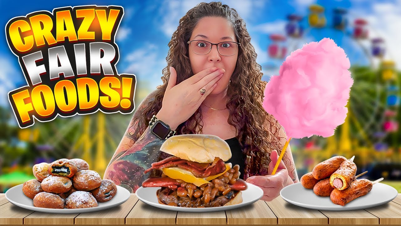 Trying New Foods At The Florida State Fair!