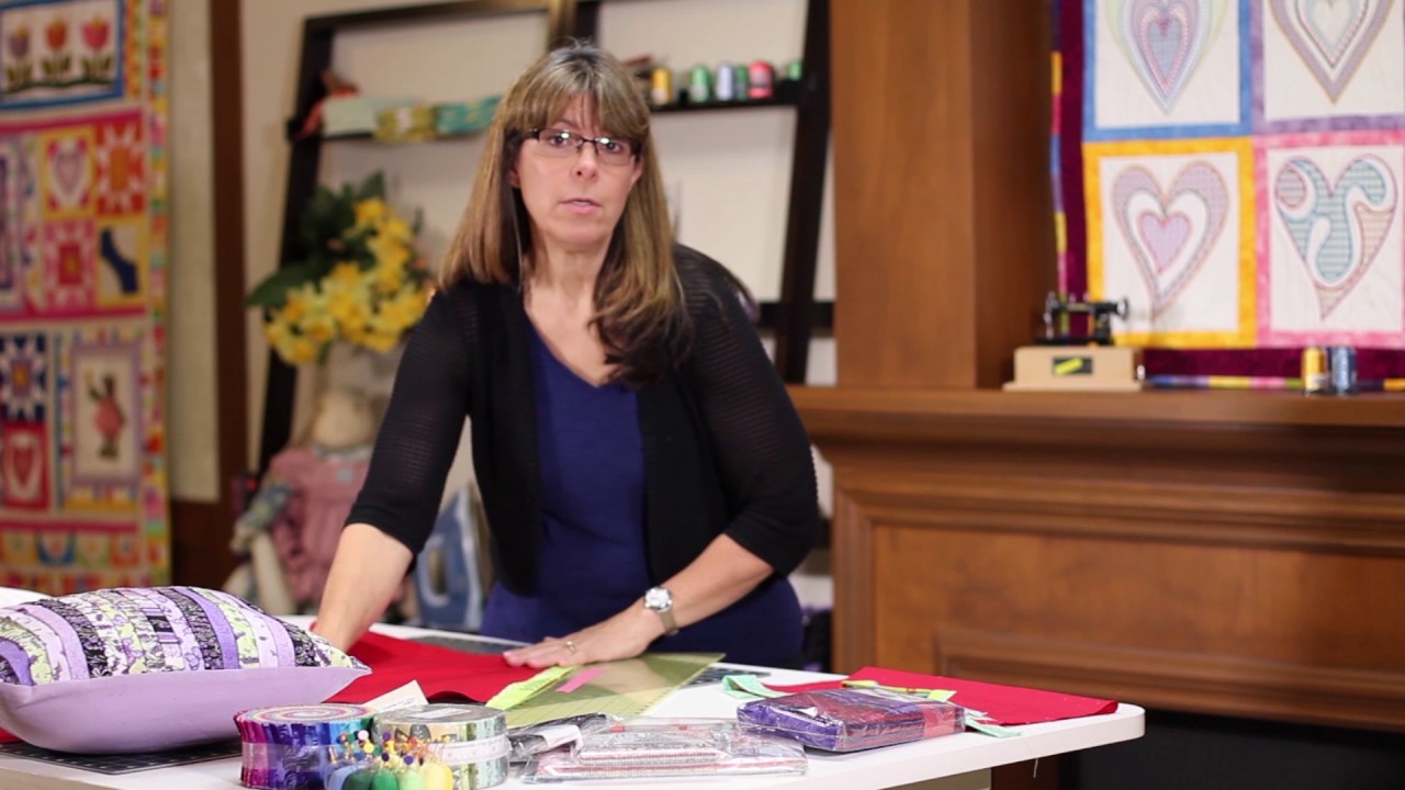 How To Sew A Throw Pillow Using Strips
