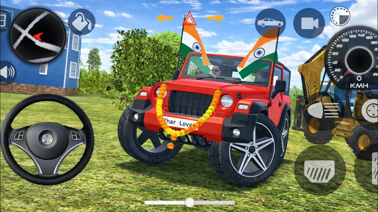 Modified Mahindra Thar Car Games: Indian Cars (Gadi Wala Game) - Car Game Android Gameplay 2025
