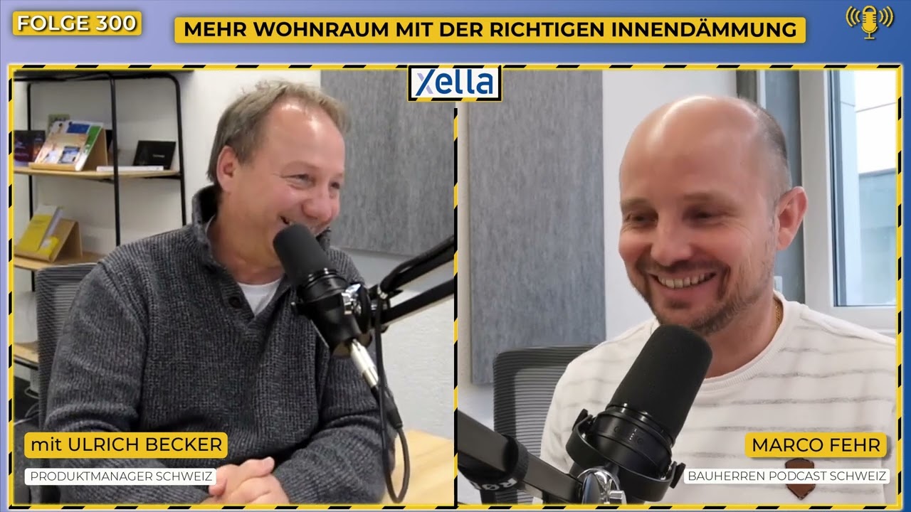 Zusätzlicher Wohnraum dank der Innendämmung Multipor, Ulrich Becker-Produktmanager Xella Schweiz
