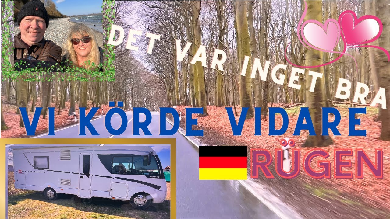 KÜSTENCAMP var inget för oss. Vi körde till BERGEN af RÜGEN. Affärerna hade PÅSKSTÄNGT. SUBTITLE!!!