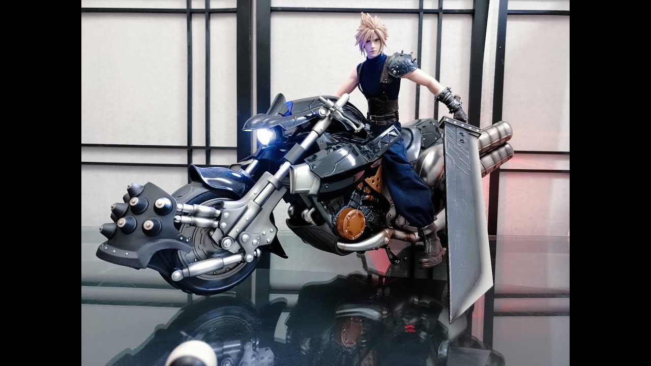 Gametoys Final Fantasy VII Remake Cloud Strife and Hardy Daytona Deluxe Edition Review