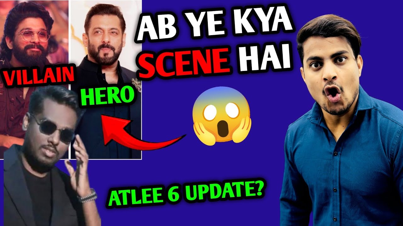 Atlee 6 Shocking Update | Atlee 6 Salman Khan X Allu Arjun X Atlee Kumar | Atlee 6 Latest News