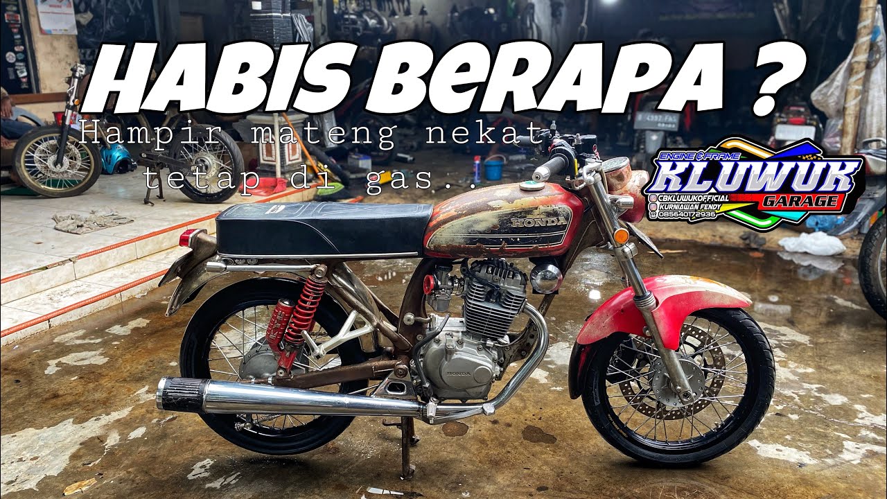 SUDAH KEREN ,TETAP BELUM PUAS !! |CB RANGKA K3