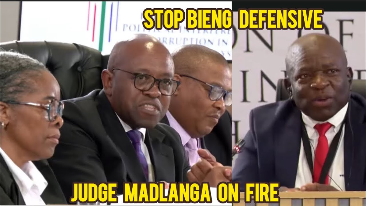 Madlanga is getting irritated by Malatji denying knowledge of irregularities TMPD Tender Process 