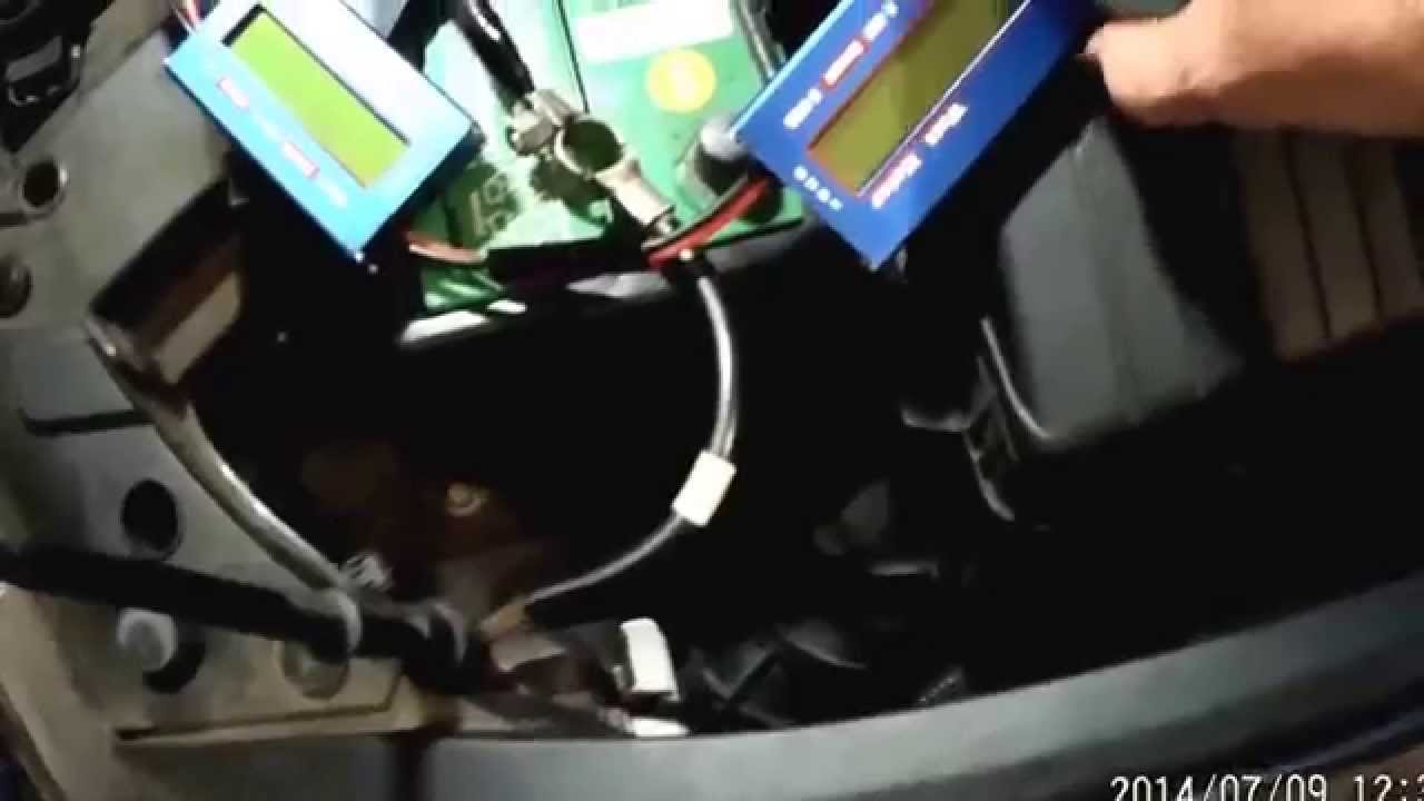 Car battery replaced with a super capacitor and LiFePO4 battery