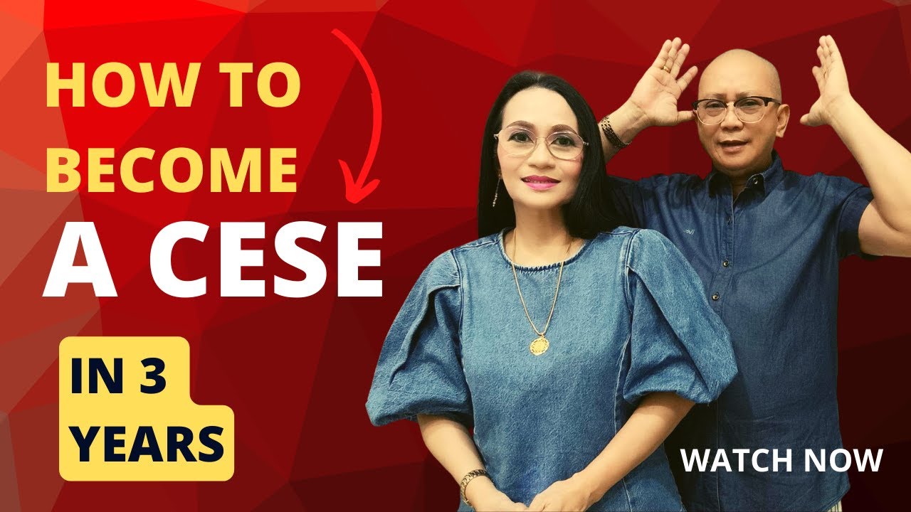 HOW TO BECOME A CESE IN 3 YEARS!