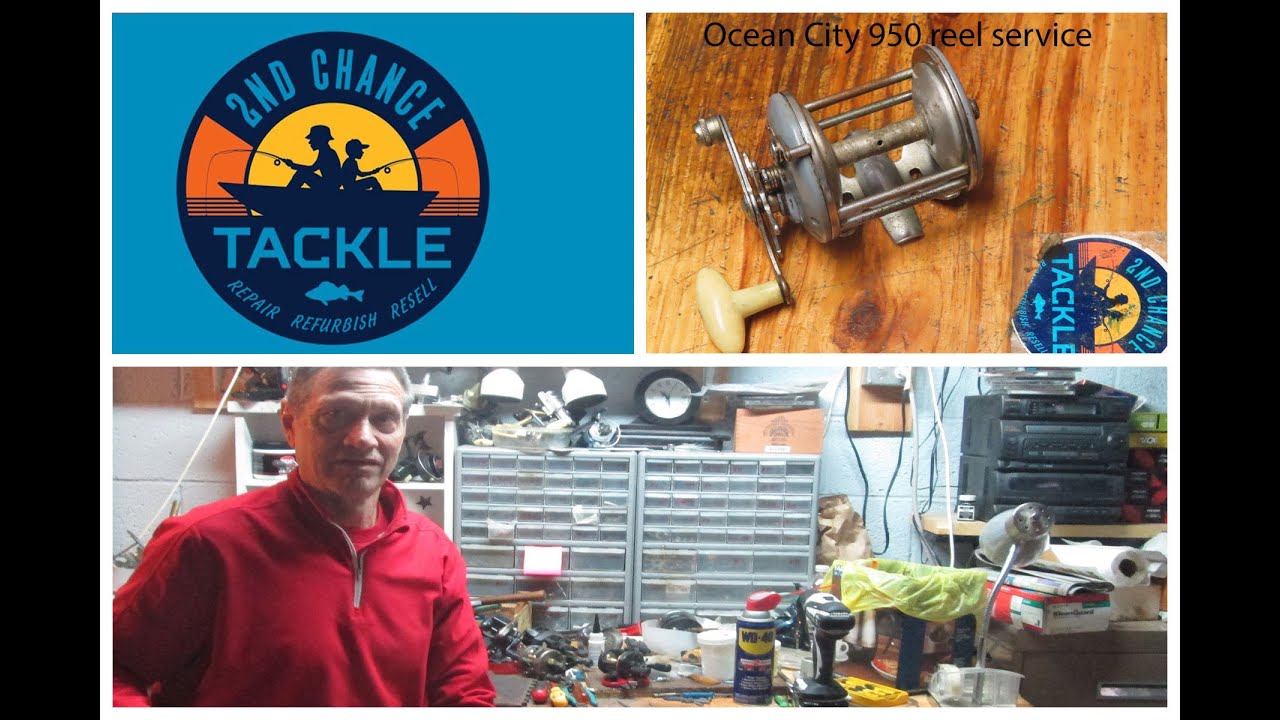 Ocean City 950 fishing reel how to take apart and service