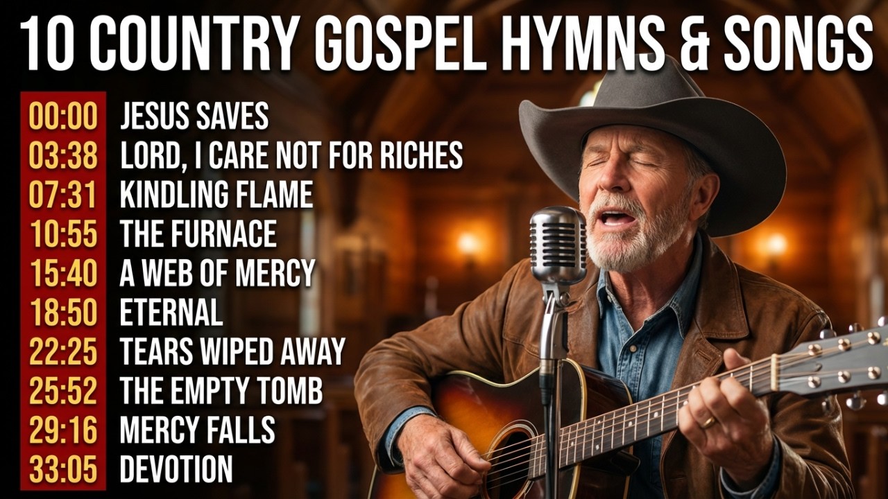When You're Broken, Jesus Saves | 10 Country Gospel Hymns for Hard Times