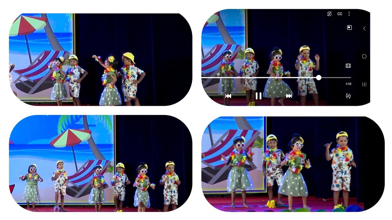 🌟 Sairithika’s 1st Dance & Stage Performance | Pre-KG Annual Day Cute Moment 💃✨