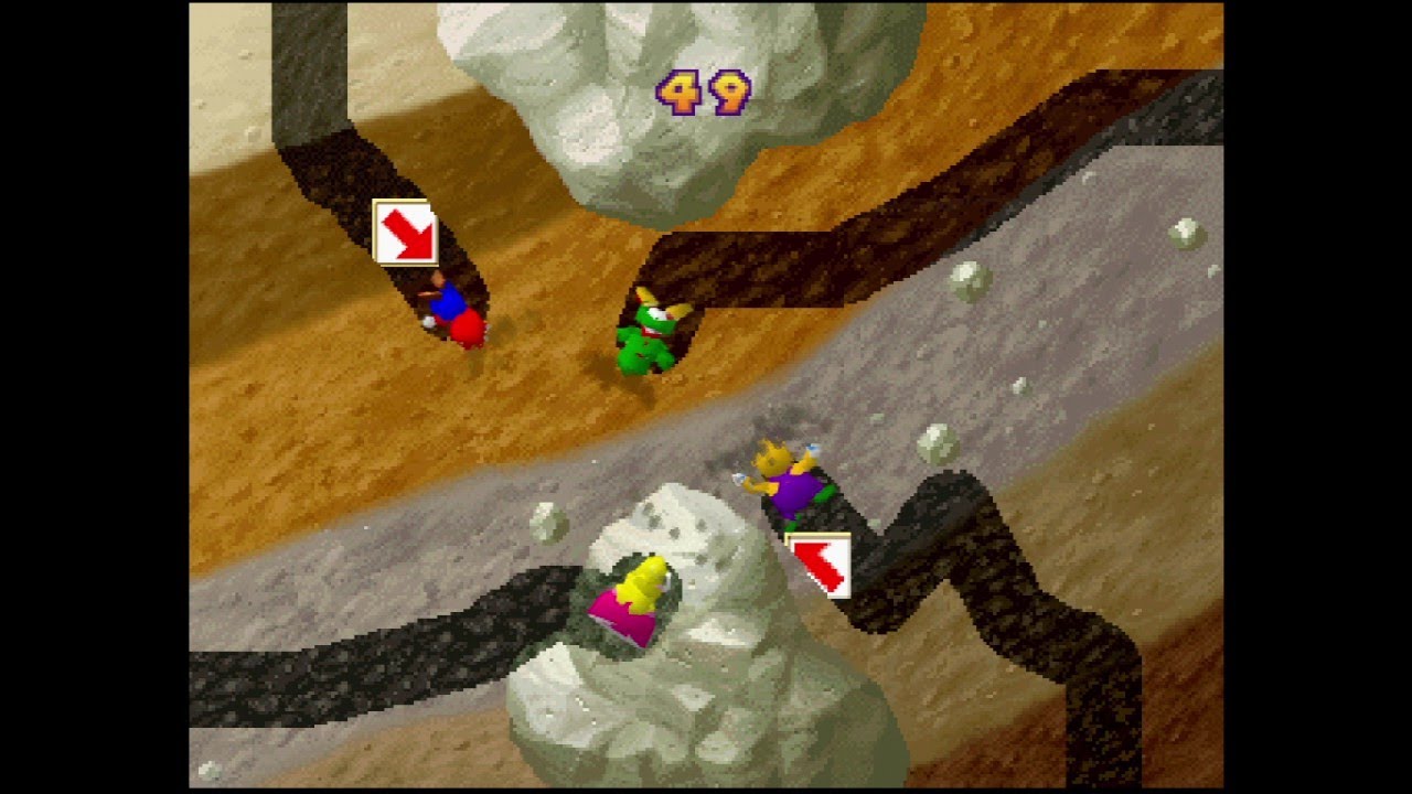 【きょうのミニゲーム】あなほりマリオ「マリオパーティ」