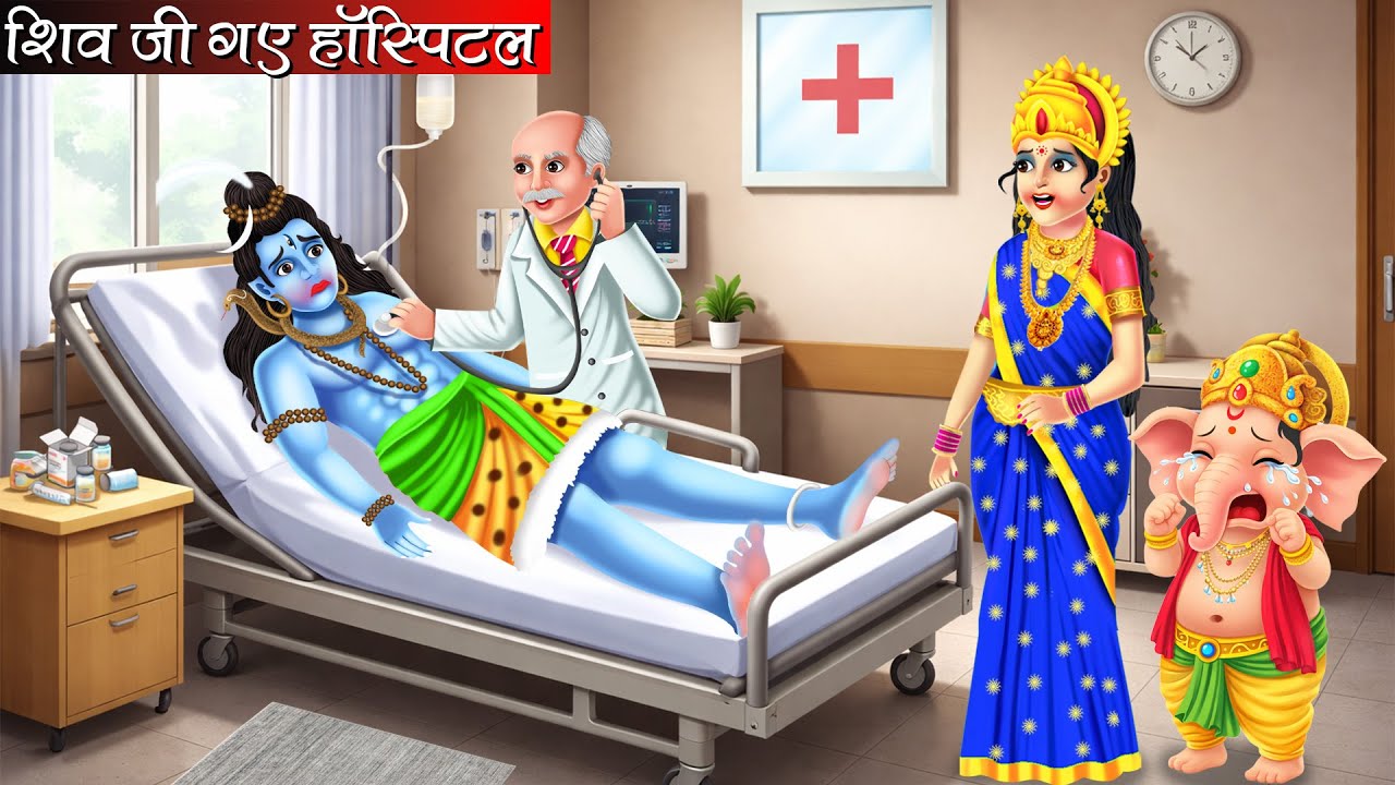 शिव जी गए हॉस्पिटल | Shiv Ji Gaye Hospital | Hindi Kahani | Bhakti Kahani | Kahani | Bhakti Stories