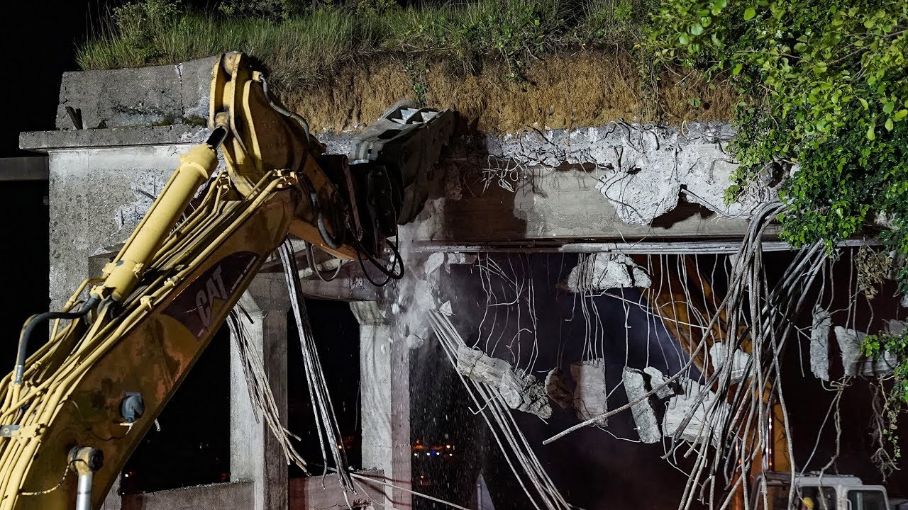 Demolizione Ponte all’ingresso della Val Imagna