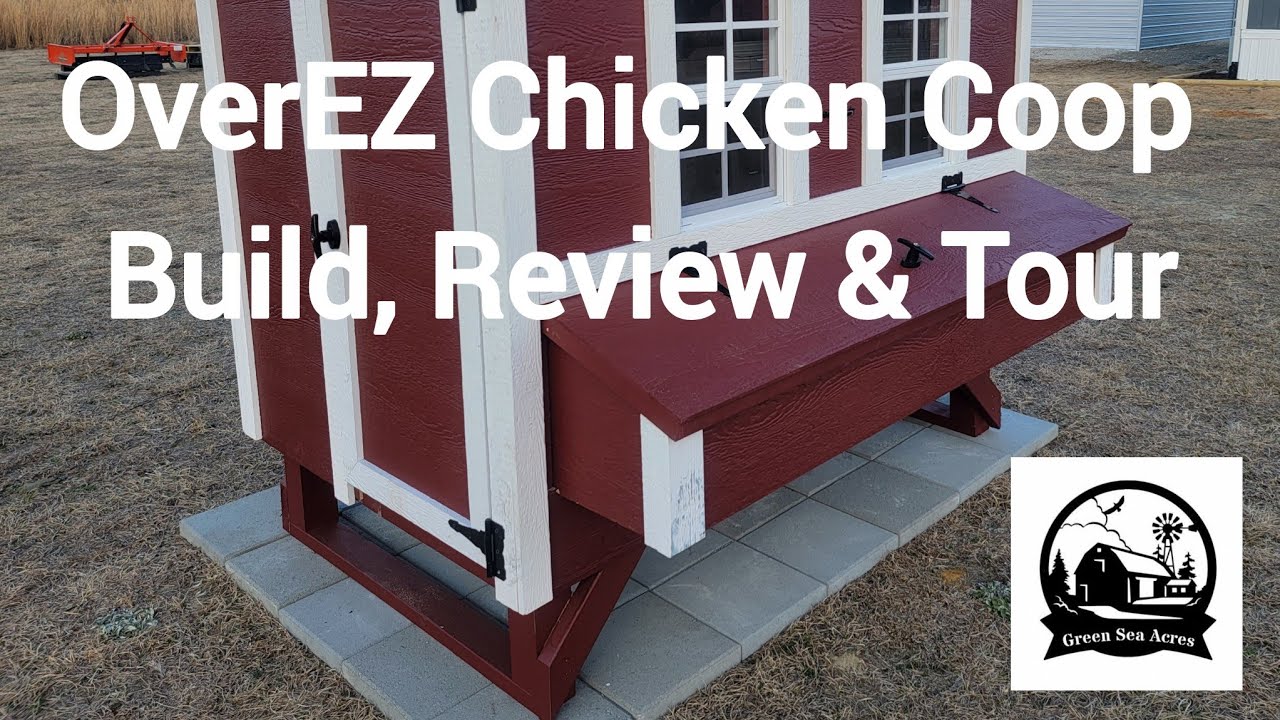 OverEZ Chicken Coop Build, Review & Tour 