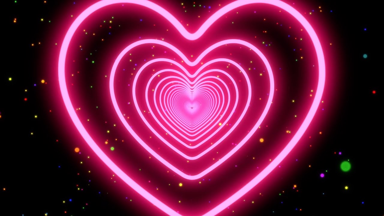 New Background Video Effects HD💖Pink Heart Background | Background For Valentines Day