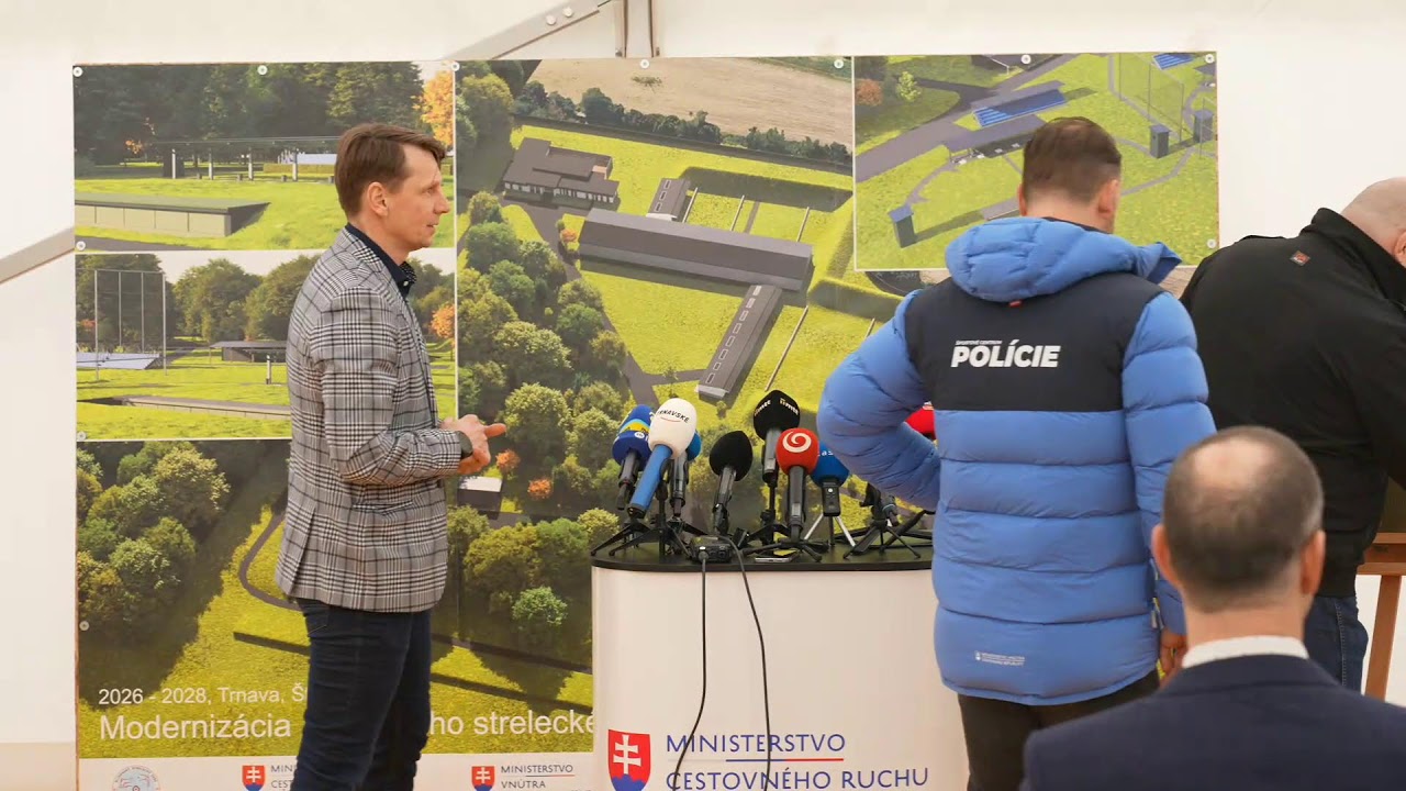 NAŽIVO: TB začíname modernizáciu Národného streleckého centra v Trnave