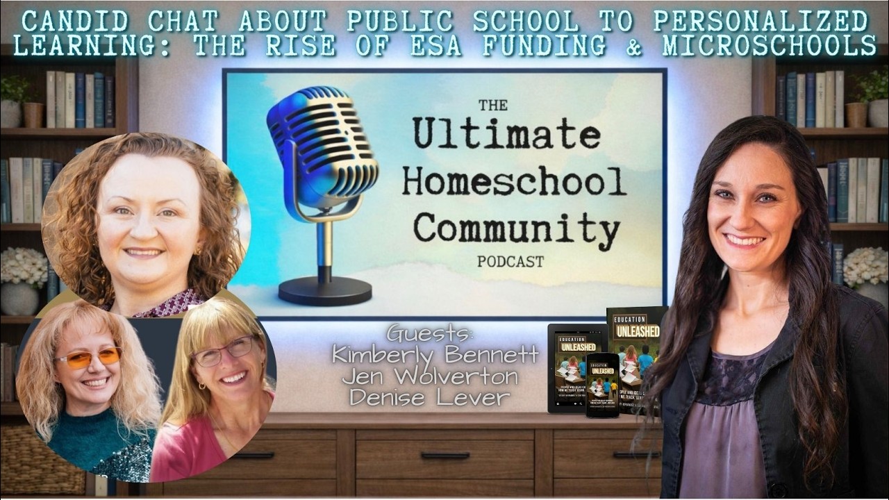 Candid Chat about Public School to Personalized Learning: The Rise of ESA Funding & Microschools