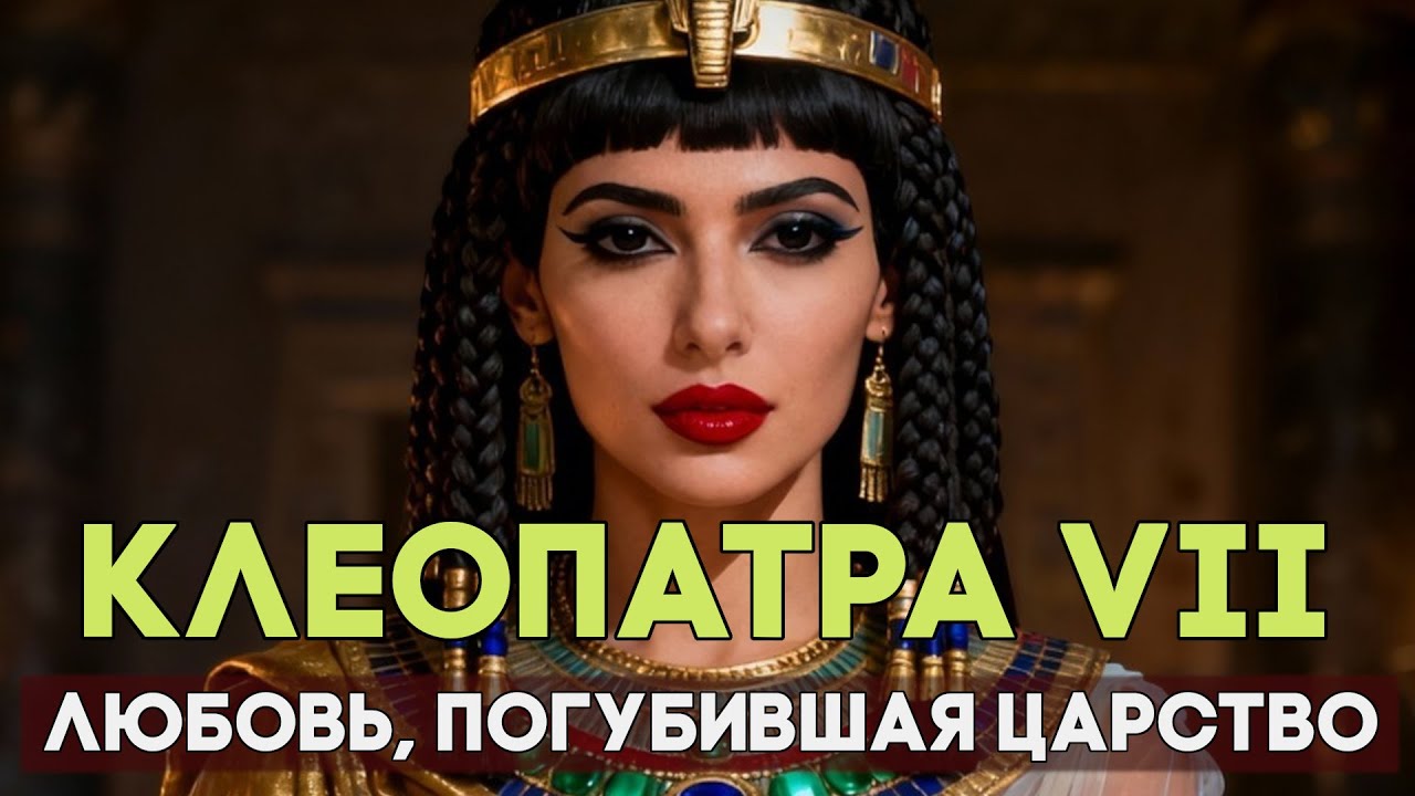 Клеопатра VII: Последняя Царица Египта. БЫЛА ЛИ она лишь ПЕШКОЙ в руках римлян?