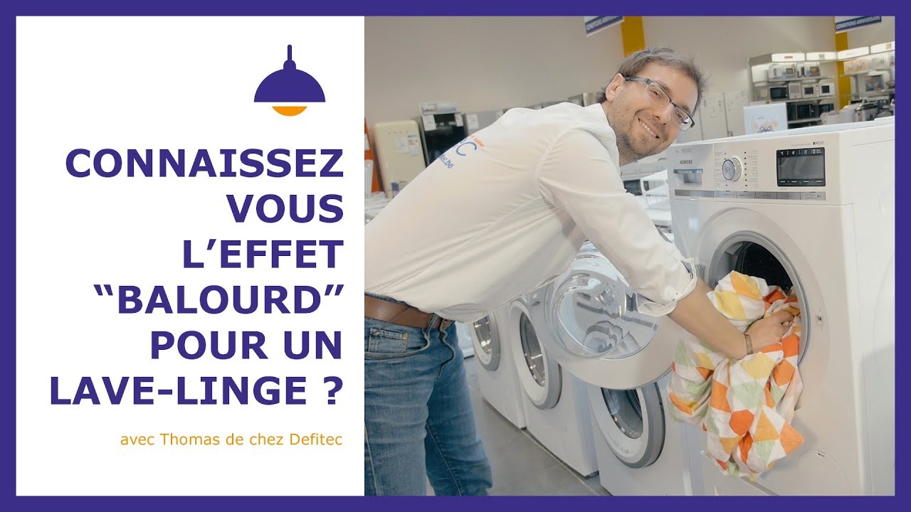 Bien charger son lave-linge pour le garder plus longtemps - Trucs et Astuces de Thomas