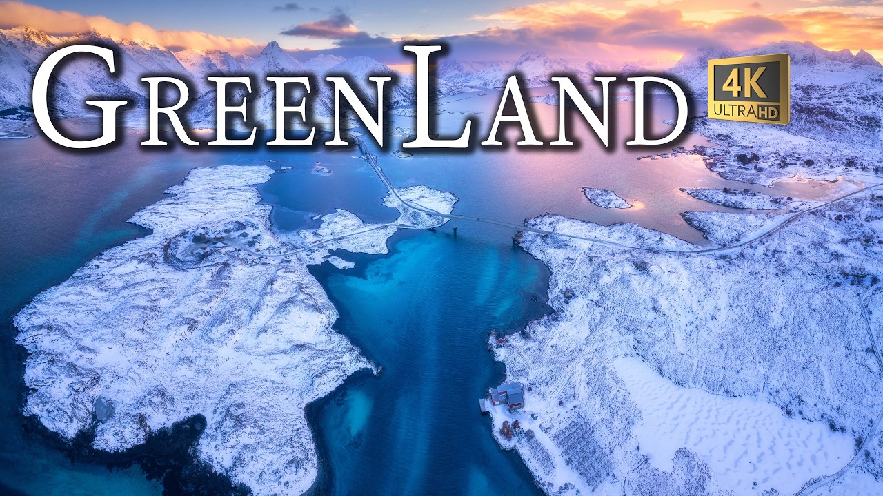 Дыхание Арктики: Исцеление Гренландией 4K UHD. #greenland #arctic #dyasmr